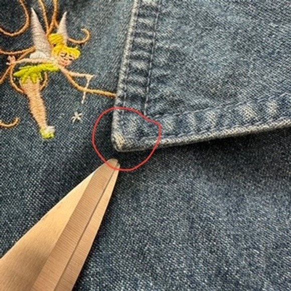 Disney The Bradford Exchange Embroidered Character Denim Jacket Shirt Sz XL - Picture 13 of 16